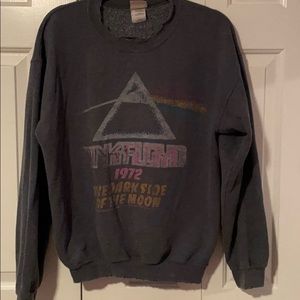 Pink Floyd distressed crewneck